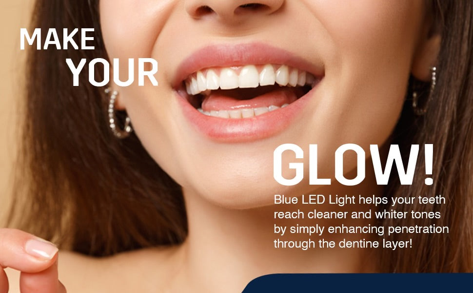 Sonic Electric Toothbrush with Blue Light Therapy